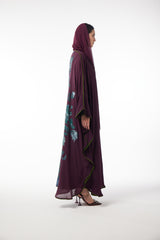 LB83 Kaftan Brown Organza
