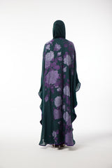 LB84 Kaftan Green Organza