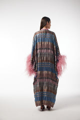 LB87 Kaftan Pink Organza