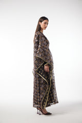 LB81 Kaftan G.Pink Organza