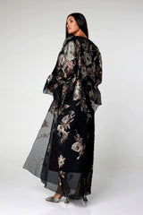 LB52 Organza Abaya