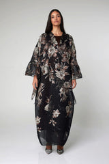 LB52 Organza Abaya