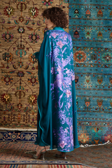 LB61 Green Abaya